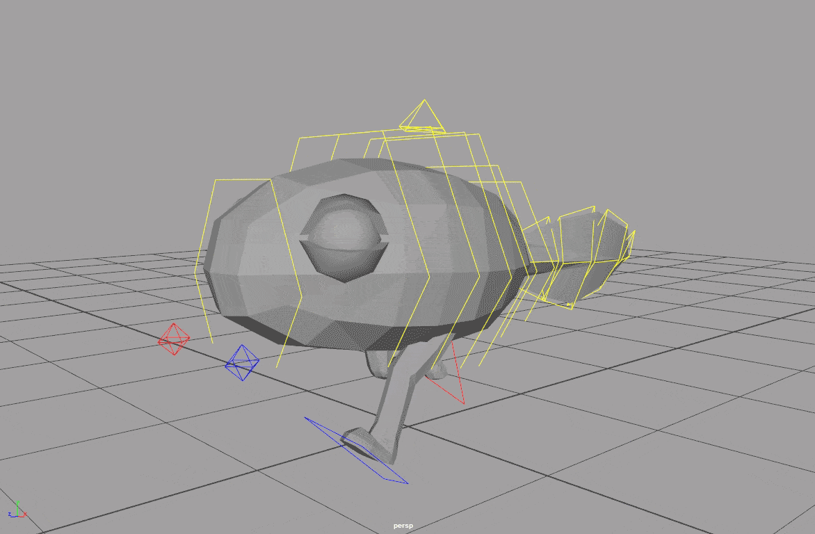 Tadpole NPC run cycle